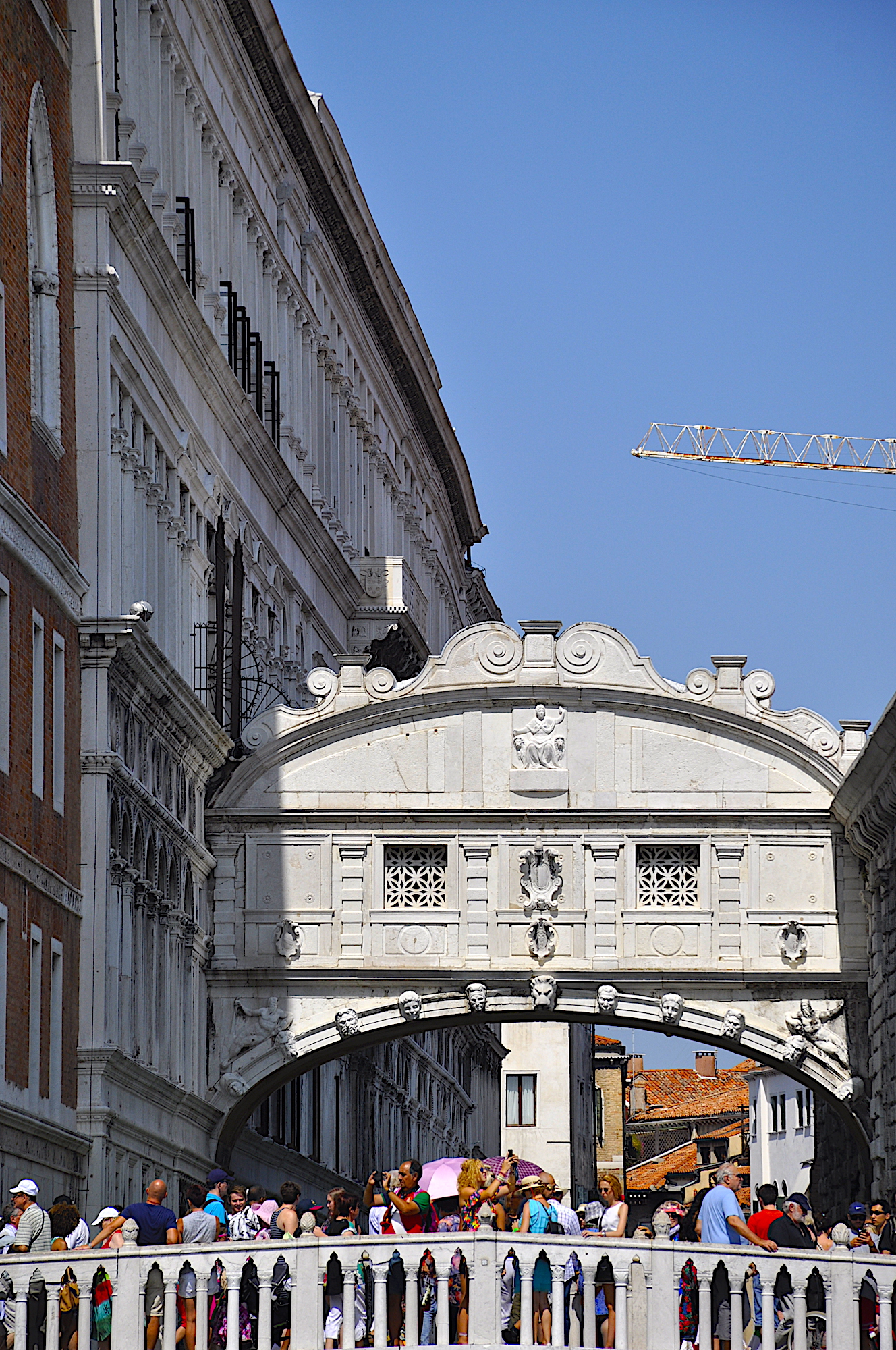 The Bridge of Signs Venice Italy