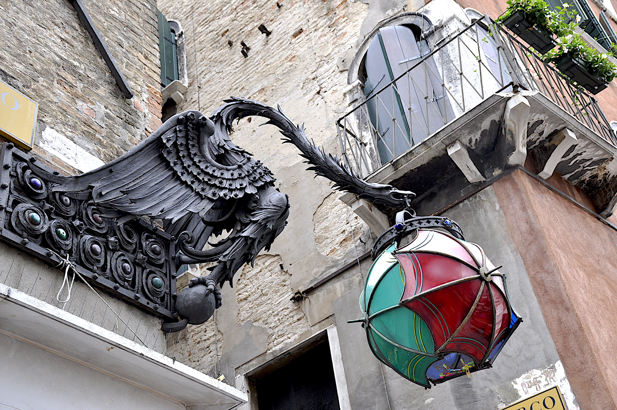 Dragon Lights in Venice Italy