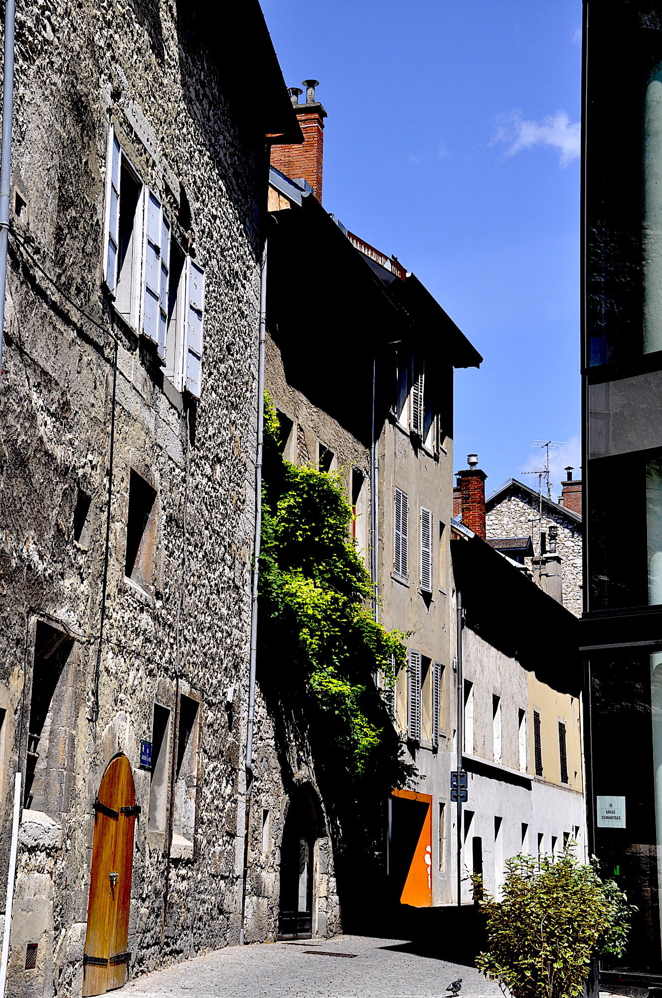 The Italian influence in Chambery is felt in the food and the architecture.