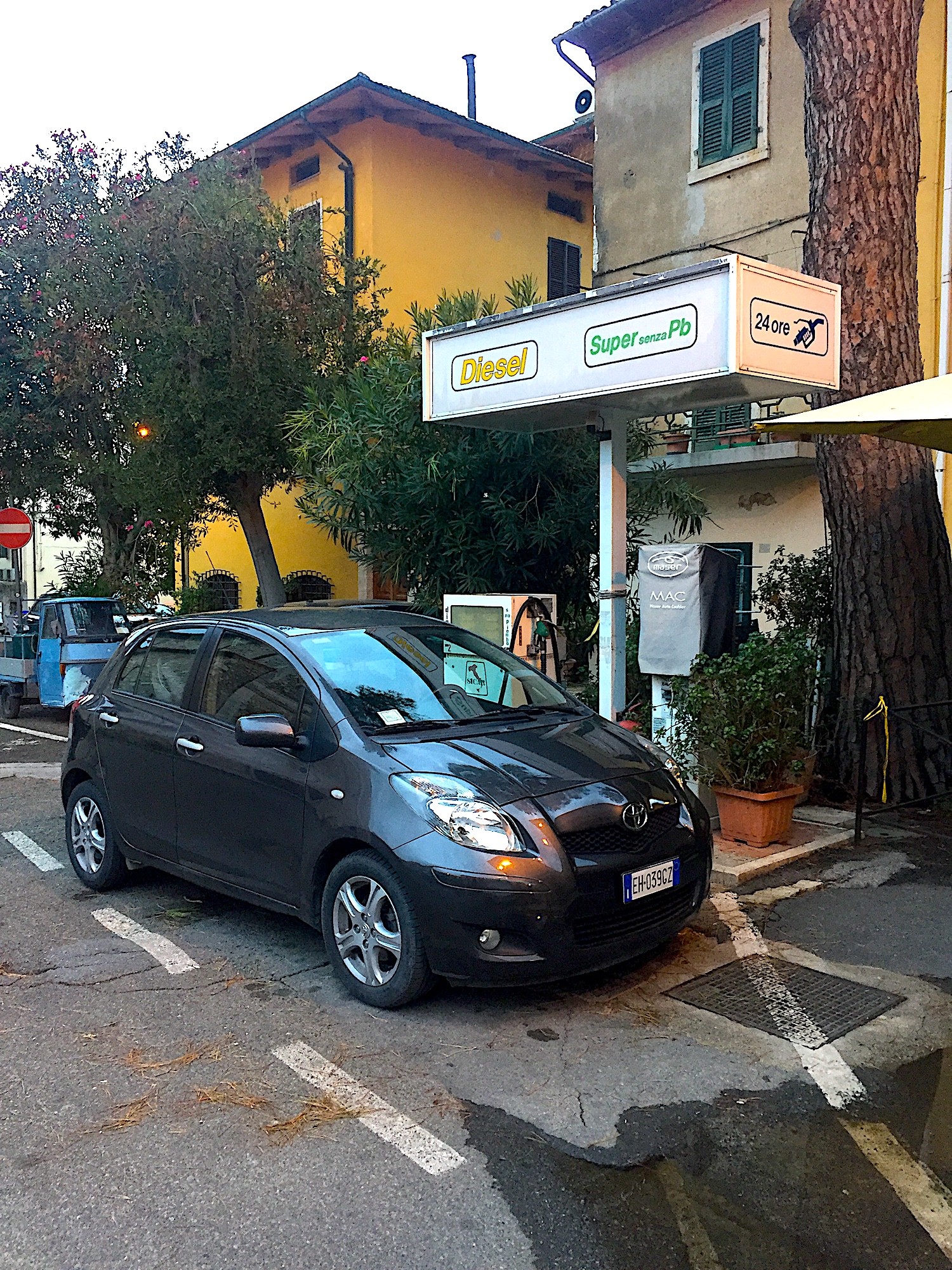 Saturnia Italy Gas Station