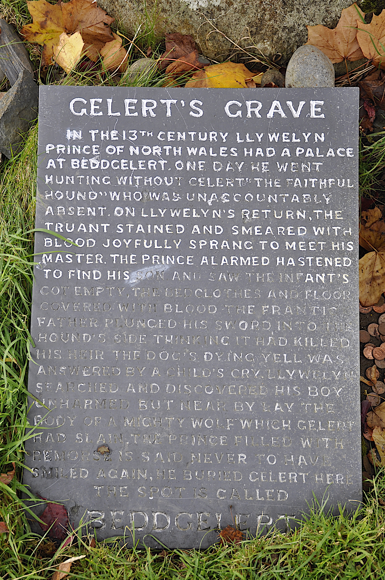 Gelert's Grave has helped to define Beddgelert as an important town in the world of Welsh folklore.