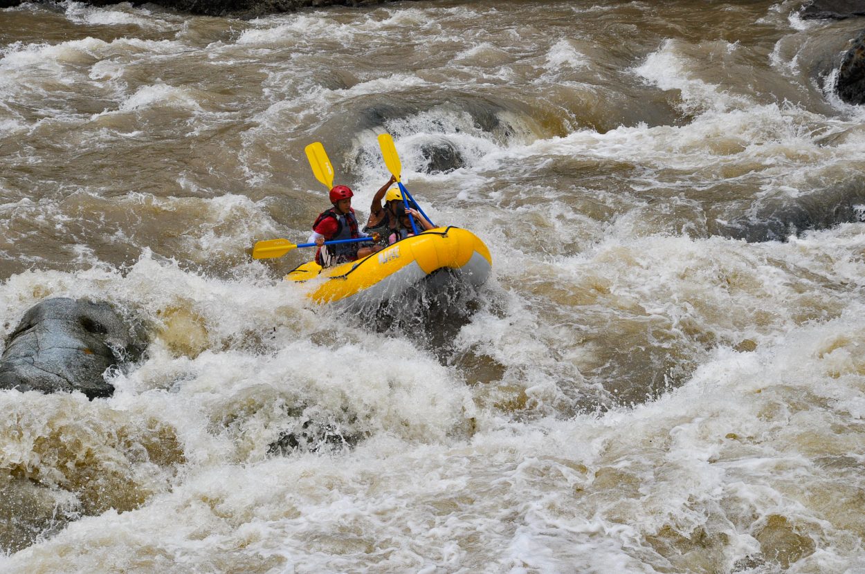 La Ceiba Honduras White Water Rafting Level 5 Pico Bonito