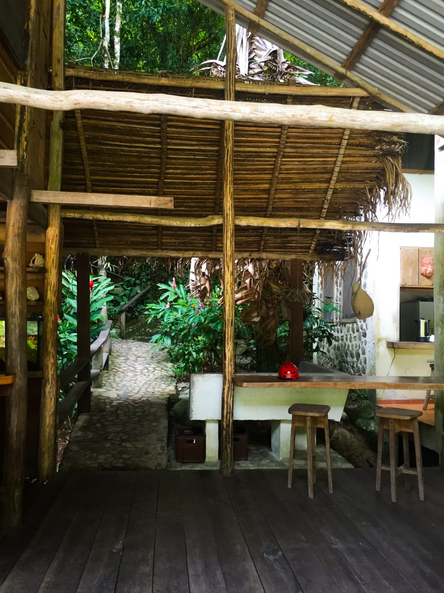 Jungle River Lodge Pico Bonito Honduras Dining Room