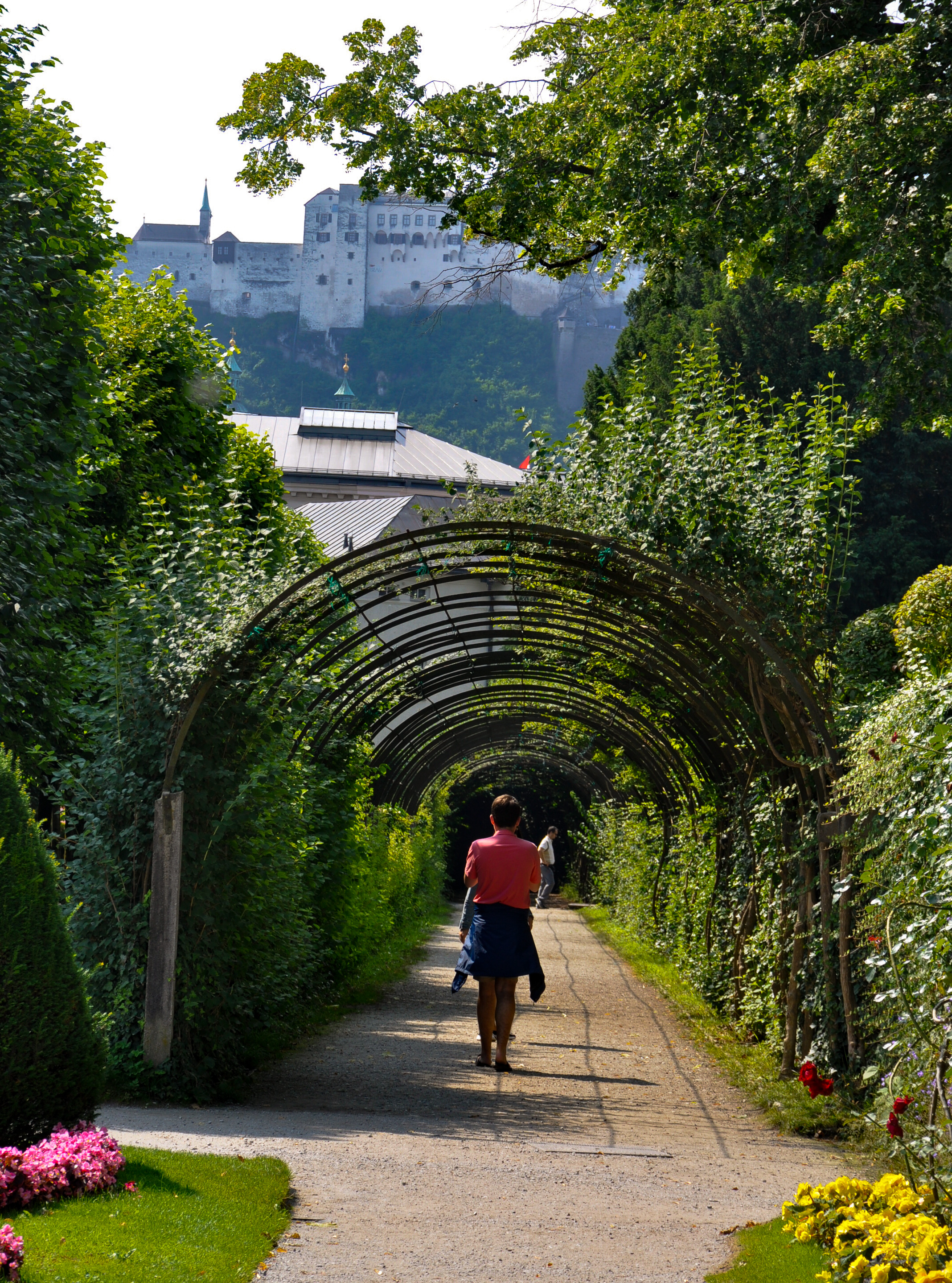 Mirabell Garden Walkway Visit to Salzburg Austria