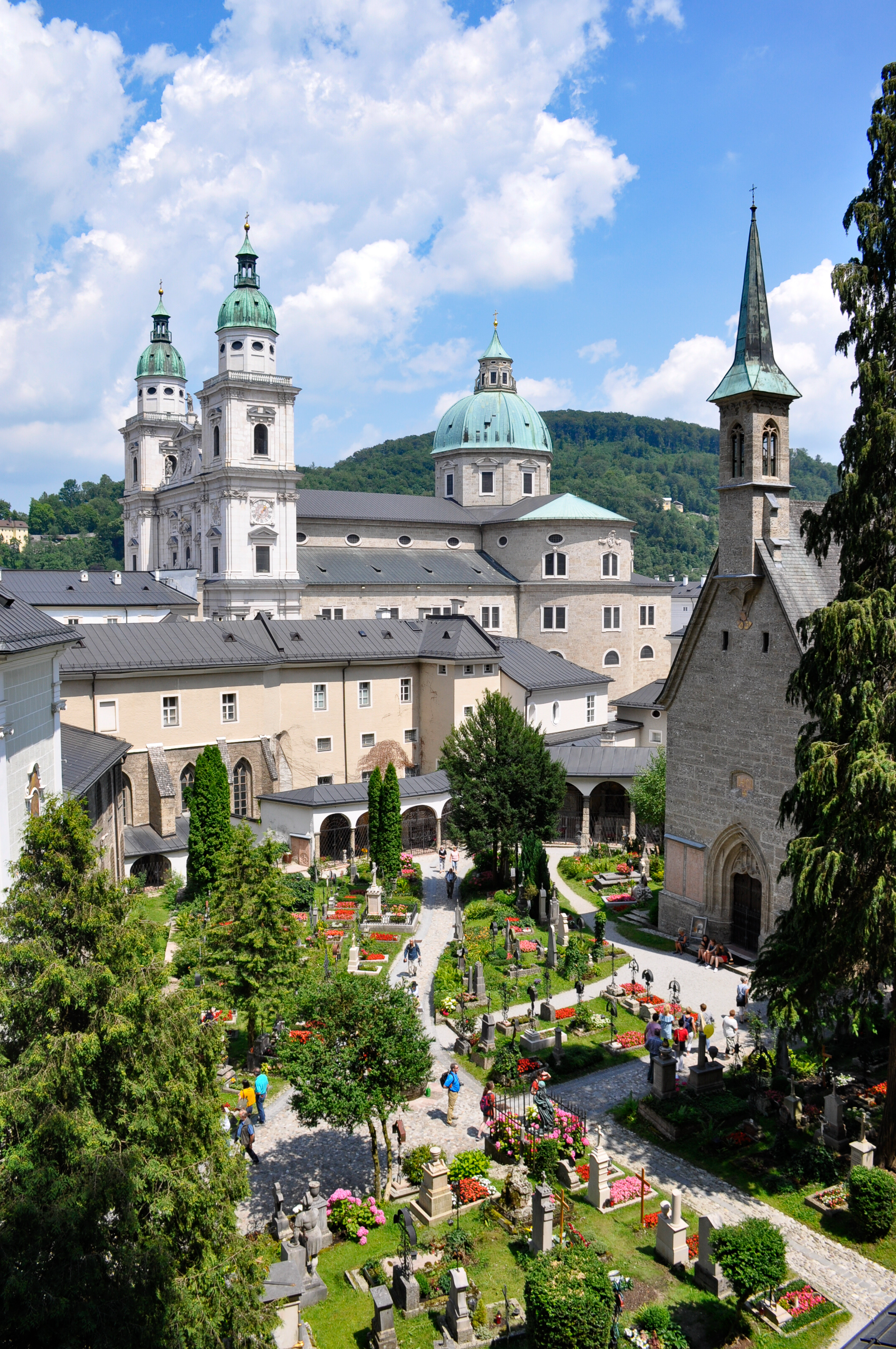 St Peters Abby Cemetery View on Visit to Salzburg