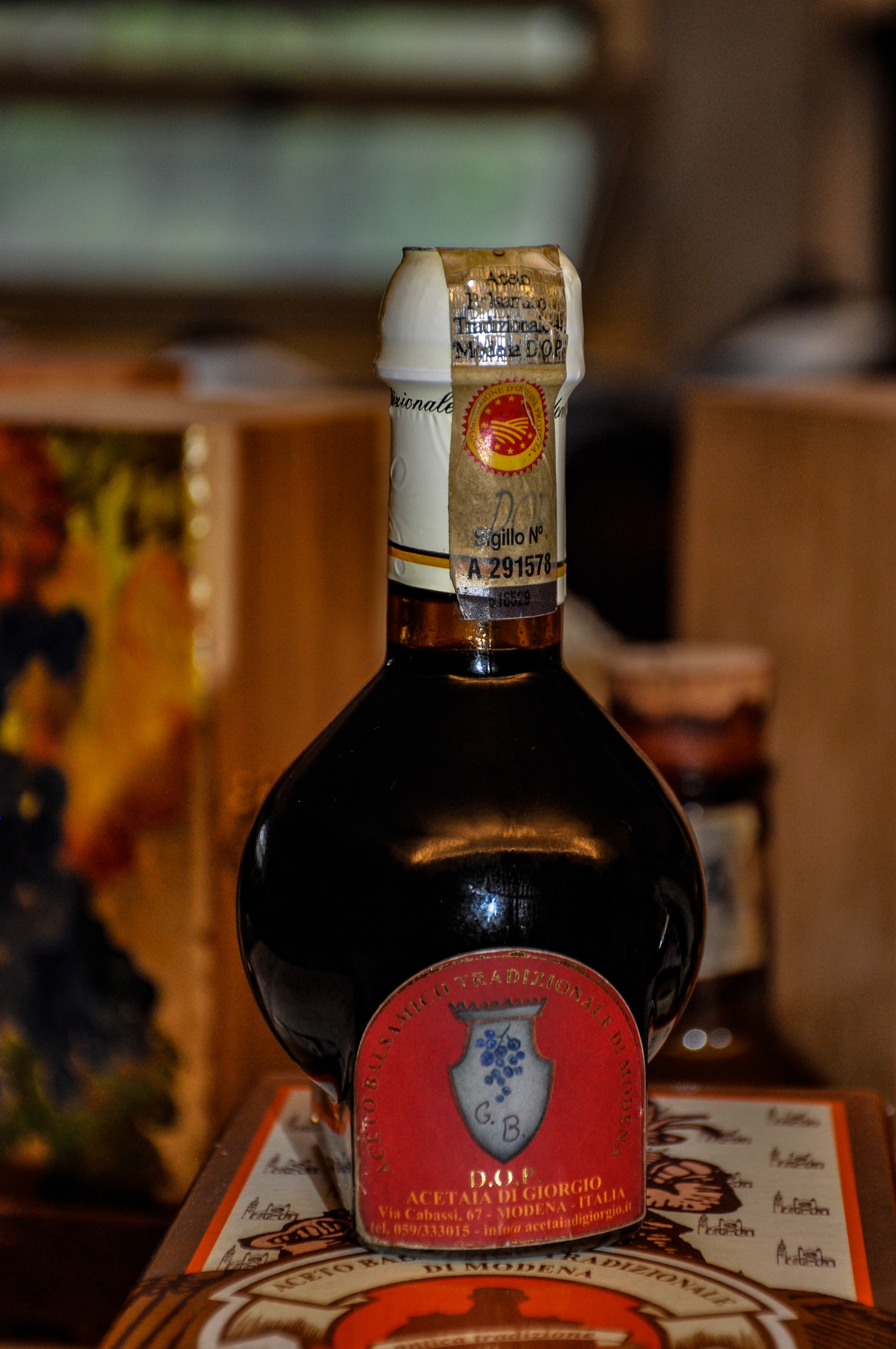 D.O.P. Balsamic Vinegar of Modena