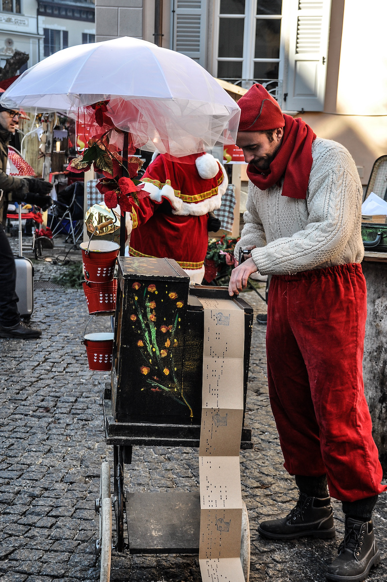 Santa Maria Maggiore Christmas Market Musician