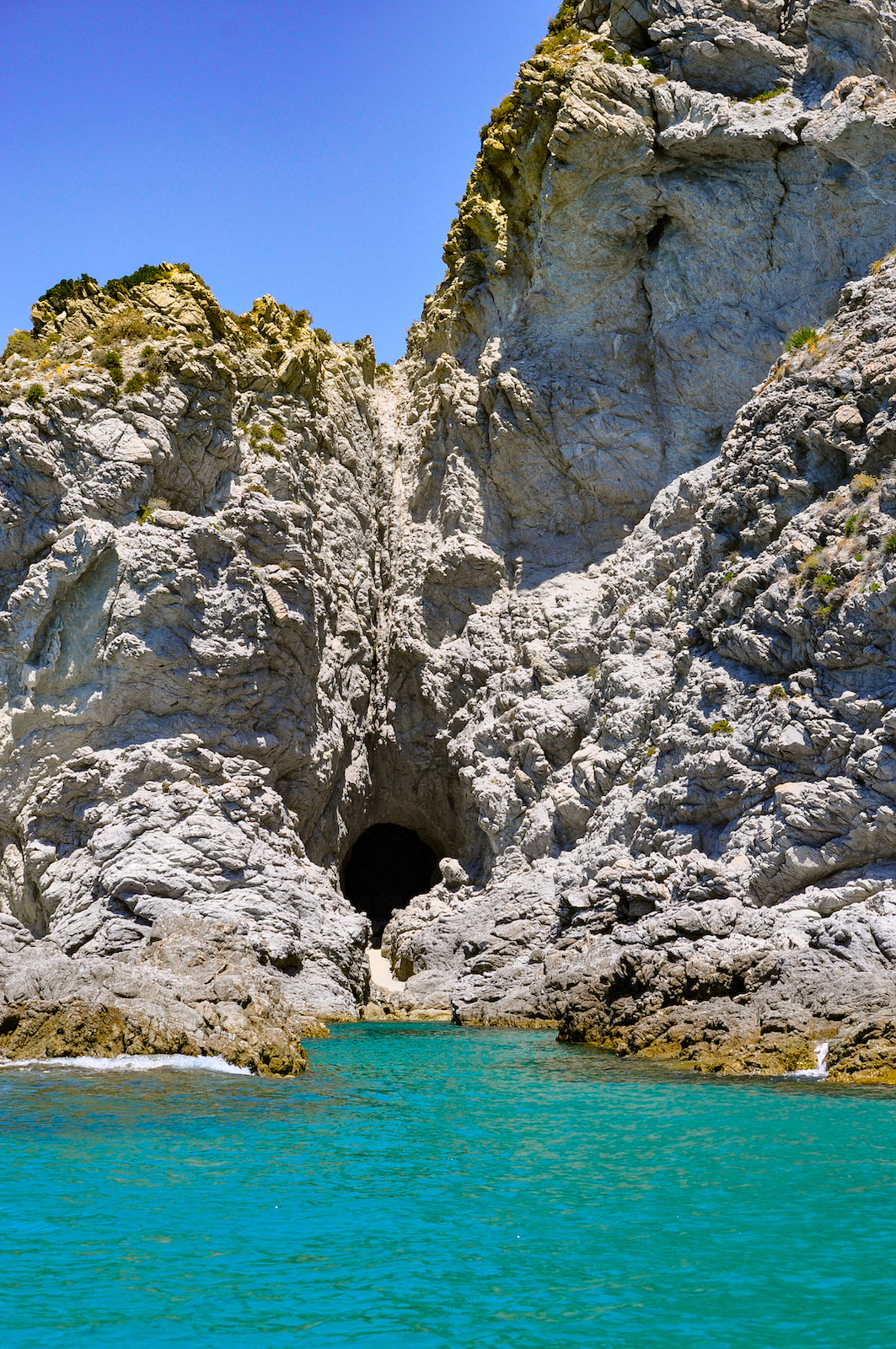 Cave At Capo Vaticano Tropea Italy

