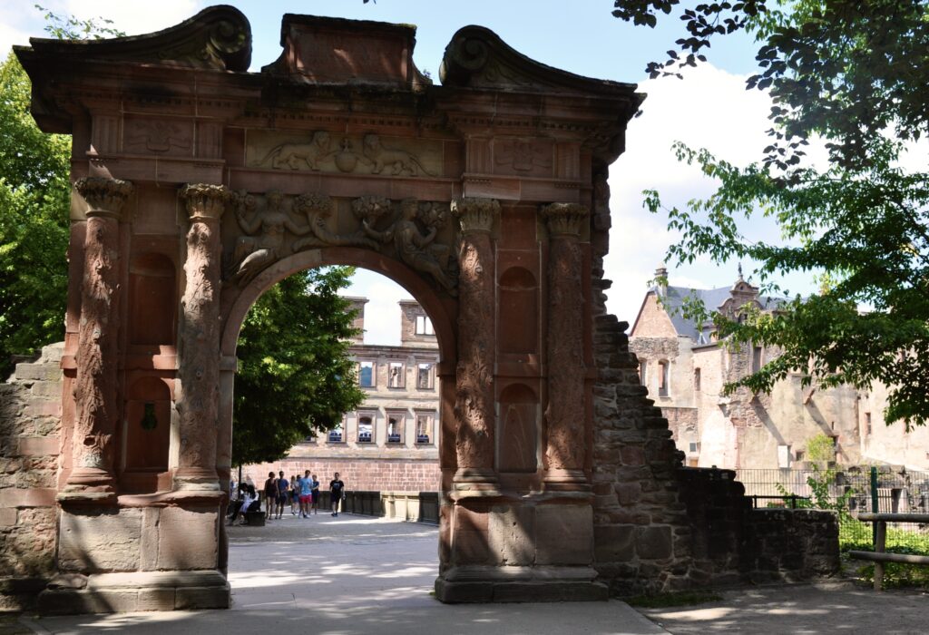 Entrance Heidelberg University